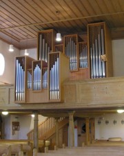Photo de l'orgue Kuhn. Cliché personnel