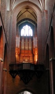 L'orgue romantique de St. Nicolaï de Lüneburg, restauré en 2002. Crédit: www.orgelbau-lenter.de/