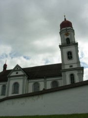 Eglise abbatiale baroque de St. Urban, canton de Lucerne. Cliché personnel