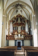 Orgue Bader (Bader-Orgel), Walburgiskerk, Zutphen, Pays-Bas. Crédit: www.walburgiskerk.nl/