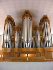 L'orgue Kuhn (1970) de Tafers. Cliché personnel