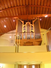 Vue de l'orgue Ayer-Morel, Courtepin. Cliché personnel
