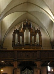 Autre vue de l'orgue de Treyvaux. Cliché personnel