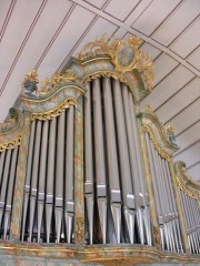 Belle vue du buffet de l'orgue Moser/Wälti. Cliché personnel