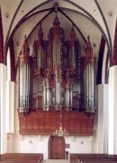 Orgue historique de la Stephanskirche de Tangermünde, restitué en 1994. Crédit: www.uquebec.ca/musique/orgues/allemagne/