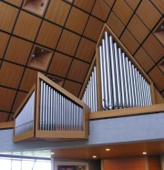 Une dernière vue de l'orgue Kuhn (1965). Cliché personnel
