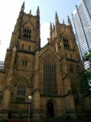 Vue de la cathédrale St. Andrew de Sydney. Crédit: www.sydneyorgan.com/