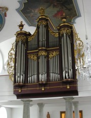 Autre vue de l'orgue à Bösingen. Cliché personnel