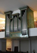 L'orgue Ayer de la chapelle St-Augustin à Lausanne. Cliché personnel (août 2010)
