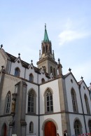 Eglise St-Laurent à St-Gall. Cliché personnel 