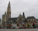 Cathédrale d'Anvers. Crédit: //fr.wikipedia.org/