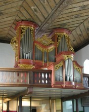 Une belle vue d'ensemble de l'orgue de Büren. Cliché personnel