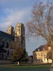 Vue de la cathédrale de Toul. Cliché de M. Pascal Vigneron