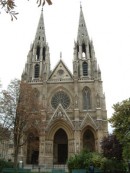 Vue de Sainte-Clotilde à Paris. Crédit: www.uquebec.ca/musique/orgues/