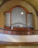 L'orgue Kuhn (1917) du Temple des Eplatures (1847). Cliché personnel (07.02.2008)