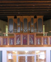 Vue de l'orgue Kuhn à Kappel. Cliché personnel