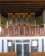 Une dernière vue de l'orgue Kuhn de Kappel. Cliché personnel