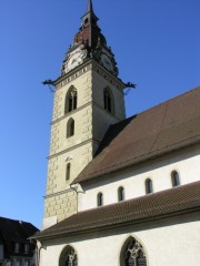 La Stadtkirche de Zofingen. Cliché personnel (09.02.2008)