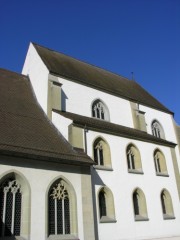 Vue du choeur (gothique tardif) de la Stadtkirche de Zofingen. Cliché personnel