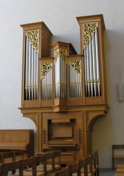 Un dernier coup d'oeil à l'orgue de choeur Metzler. Cliché personnel