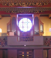 Une dernière vue de l'orgue Ayer-Morel de Mézières. Cliché personnel (fév. 2008)