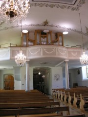 Autre vue des orgues depuis la nef. Cliché personnel