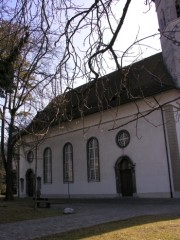 Autre vue de la Stadtkirche de Thoune. Cliché personnel