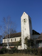 Autre vue de l'église d'Amsoldingen. Cliché personnel