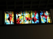 Les hauts vitraux de la nef (troisième partie) [M. Ingrand]. Cliché personnel