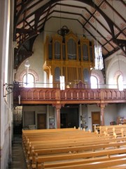 Autre vue de l'orgue Ayer de l'église catholique de Burgdorf. Cliché personnel
