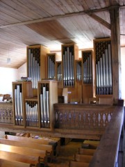 Autre vue de l'orgue depuis la galerie. Cliché personnel