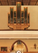 L'orgue J. Popp de l'église St. Martin de Billigheim-Sulzbach. Crédit: www.popp-orgelbau.de/