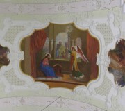 Détail de peintures sur la voûte (école de Deschwanden, 1877-78). Cliché personnel 