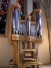 L'orgue de choeur Metzler. Cliché personnel