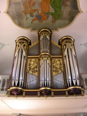Une belle vue de cet orgue Füglister. Cliché personnel