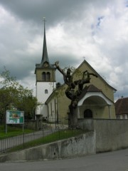 Eglise baroque de Rechthalten. Cliché personnel (mai 2008)