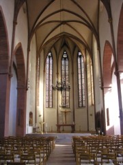 Predigerkirche, le choeur. Cliché personnel