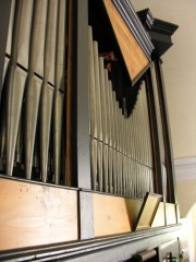 La Montre de l'orgue Vedani. Cliché personnel
