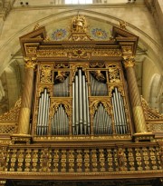 Grande vue de l'orgue gauche (Nord) de la cathédrale. Cliché personnel