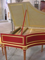 Le clavecin français d'après Taskin. De M. Chabloz. Cliché personnel