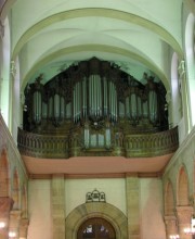 Une belle photo rapprochée de l'orgue. Cliché personnel