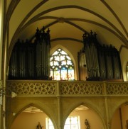 Une dernière vue de l'orgue Roethinger à Ferrette. Cliché personnel