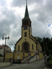 Eglise de Seppois-le-Haut. Cliché personnel (juin 2008)