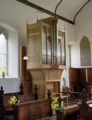 Vue de l'orgue R. Jennings de l'église de Pluckley (UK). Crédit: www.jennings-organs.co.uk/